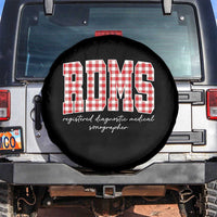 Christmas RDMS Spare Tire Cover Buffalo Plaid Sonographer Ultrasound Tech Gift - Wonder Print Shop