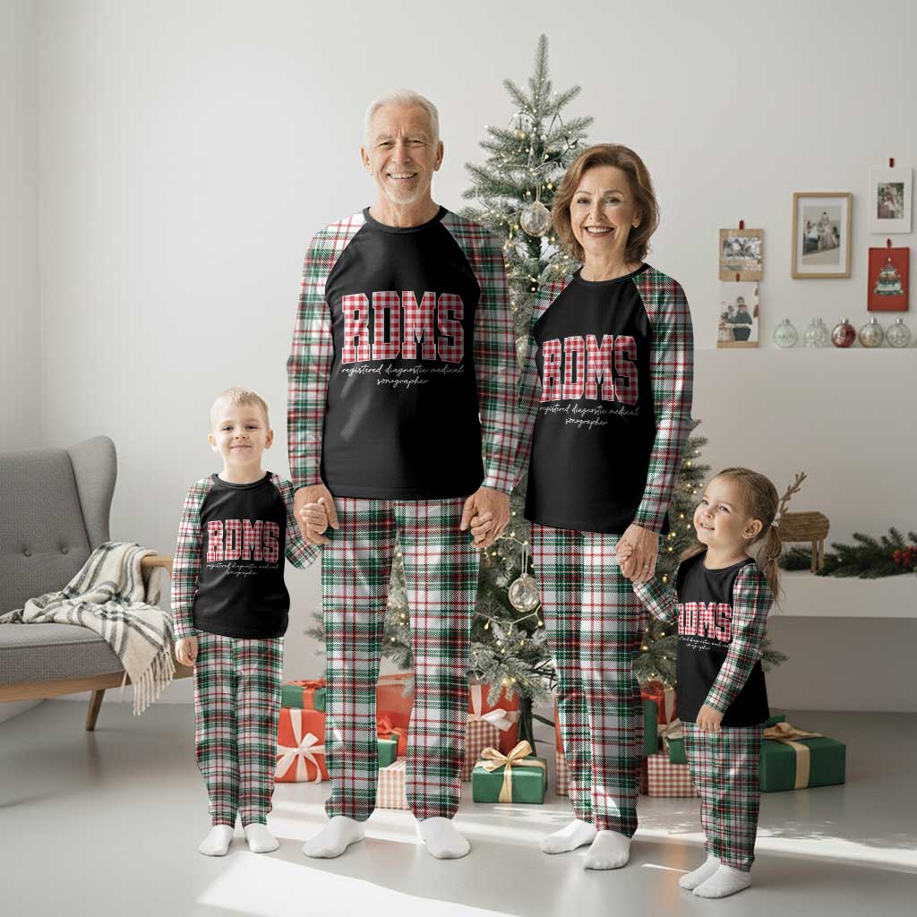 Christmas RDMS Plaid Pajama Set Buffalo Plaid Sonographer Ultrasound Tech Gift - Wonder Print Shop