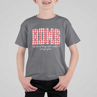 Christmas RDMS T Shirt For Kid Buffalo Plaid Sonographer Ultrasound Tech Gift - Wonder Print Shop