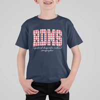 Christmas RDMS T Shirt For Kid Buffalo Plaid Sonographer Ultrasound Tech Gift - Wonder Print Shop