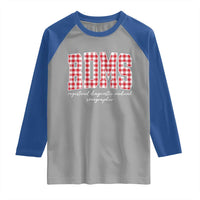 Christmas RDMS Raglan Shirt Buffalo Plaid Sonographer Ultrasound Tech Gift - Wonder Print Shop