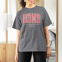 Christmas RDMS T Shirt For Women Buffalo Plaid Sonographer Ultrasound Tech Gift - Wonder Print Shop