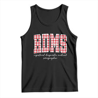 Christmas RDMS Tank Top Buffalo Plaid Sonographer Ultrasound Tech Gift - Wonder Print Shop