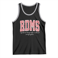Christmas RDMS Tank Top Buffalo Plaid Sonographer Ultrasound Tech Gift - Wonder Print Shop
