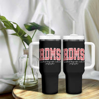 Christmas RDMS Tumbler With Handle Buffalo Plaid Sonographer Ultrasound Tech Gift - Wonder Print Shop