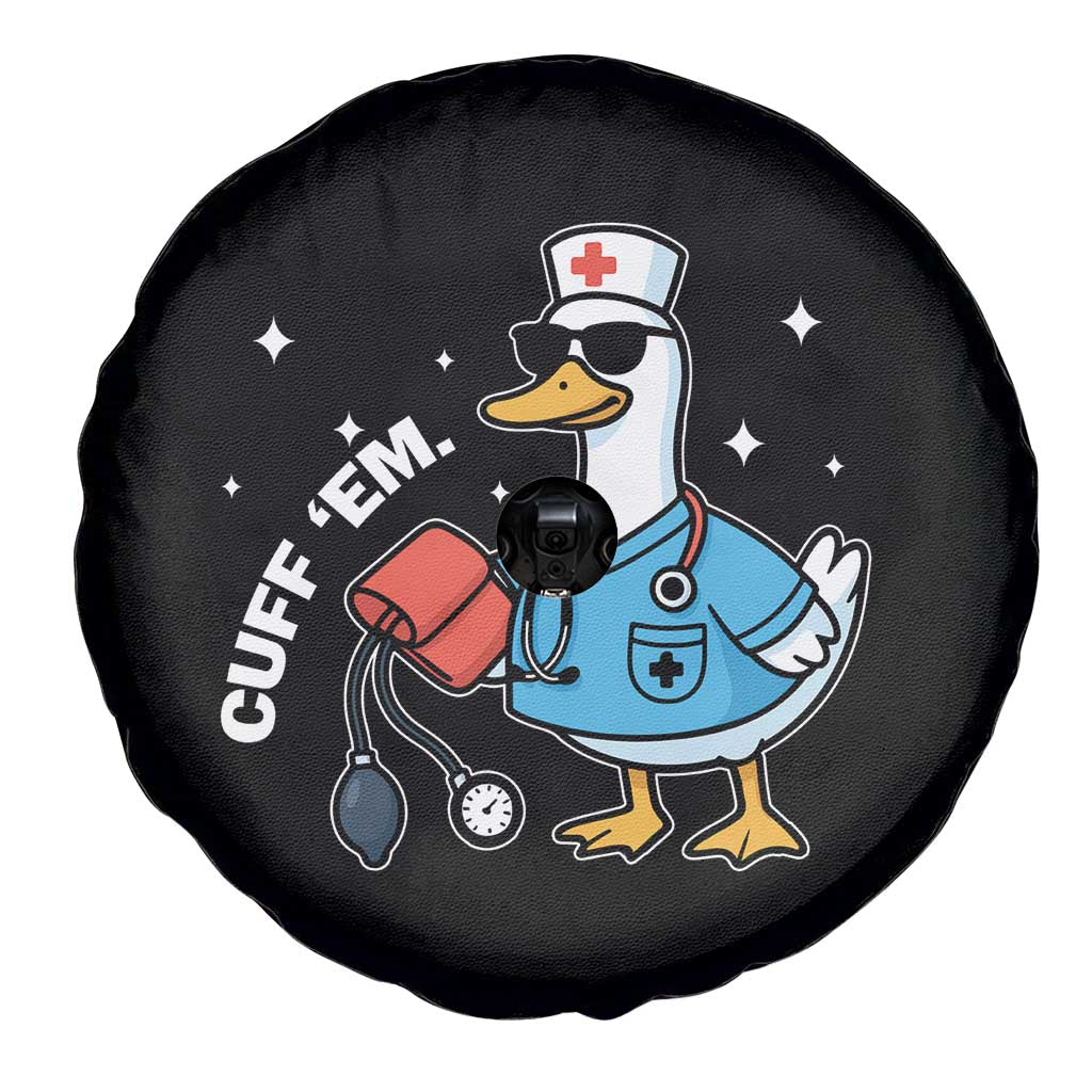 Goose Nurse Spare Tire Cover Cuff Em Cute Nursing Graduation Gift - Wonder Print Shop