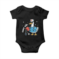 Goose Nurse Baby Onesie Cuff Em Cute Nursing Graduation Gift - Wonder Print Shop