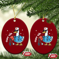 Goose Nurse Ceramic Ornament Cuff Em Cute Nursing Graduation Gift - Wonder Print Shop