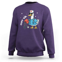 Goose Nurse Sweatshirt Cuff Em Cute Nursing Graduation Gift - Wonder Print Shop