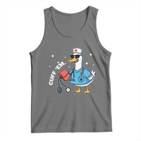 Goose Nurse Tank Top Cuff Em Cute Nursing Graduation Gift - Wonder Print Shop