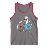 Goose Nurse Tank Top Cuff Em Cute Nursing Graduation Gift - Wonder Print Shop