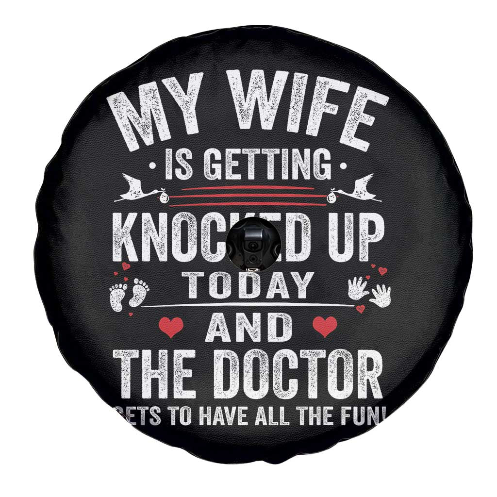IVF Dad Spare Tire Cover Wife Knocked Up For Embryo Transfer Day - Wonder Print Shop