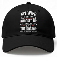 IVF Dad Baseball Cap Wife Knocked Up For Embryo Transfer Day