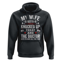 IVF Dad Hoodie Wife Knocked Up For Embryo Transfer Day - Wonder Print Shop