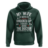 IVF Dad Hoodie Wife Knocked Up For Embryo Transfer Day - Wonder Print Shop