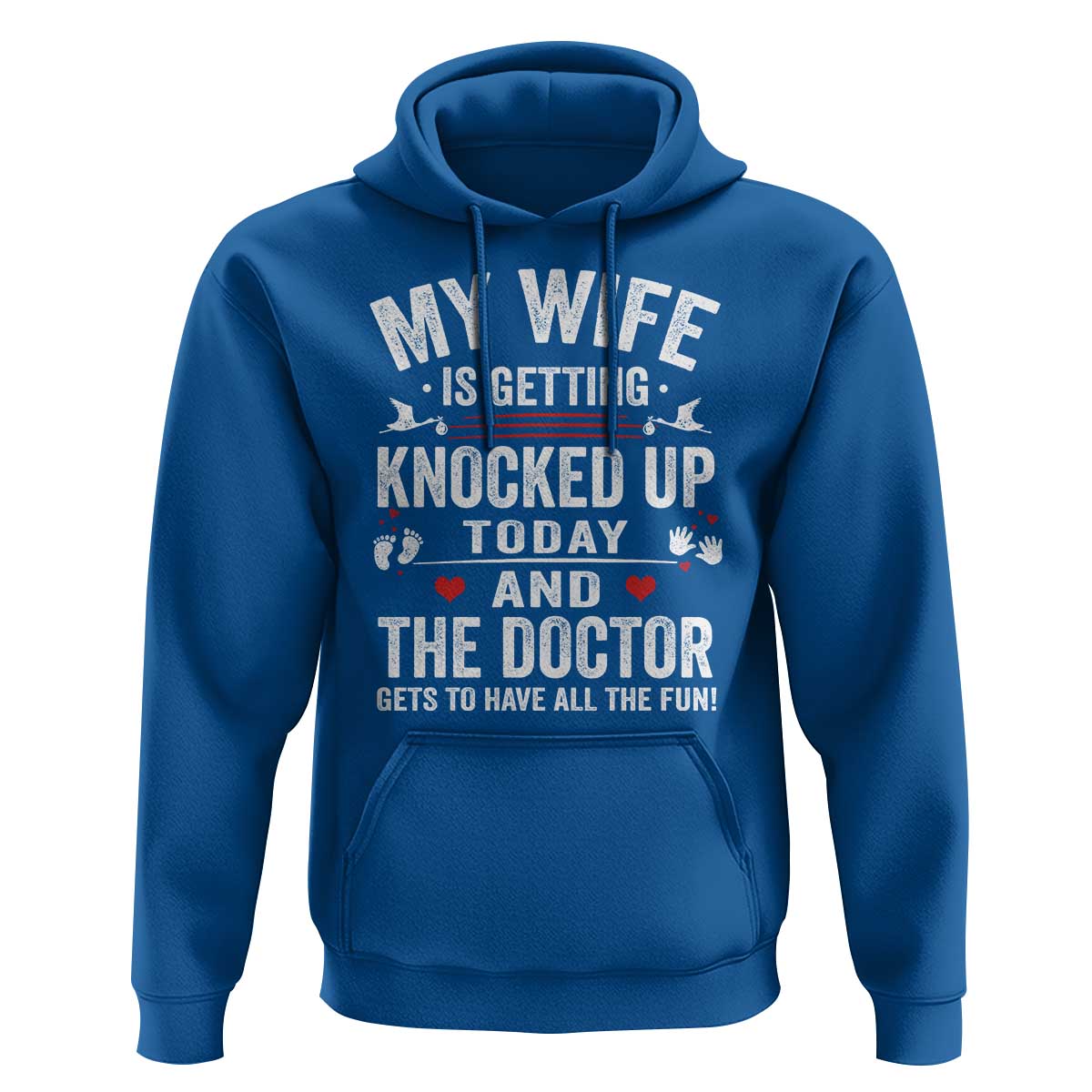 IVF Dad Hoodie Wife Knocked Up For Embryo Transfer Day - Wonder Print Shop
