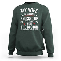 IVF Dad Sweatshirt Wife Knocked Up For Embryo Transfer Day - Wonder Print Shop