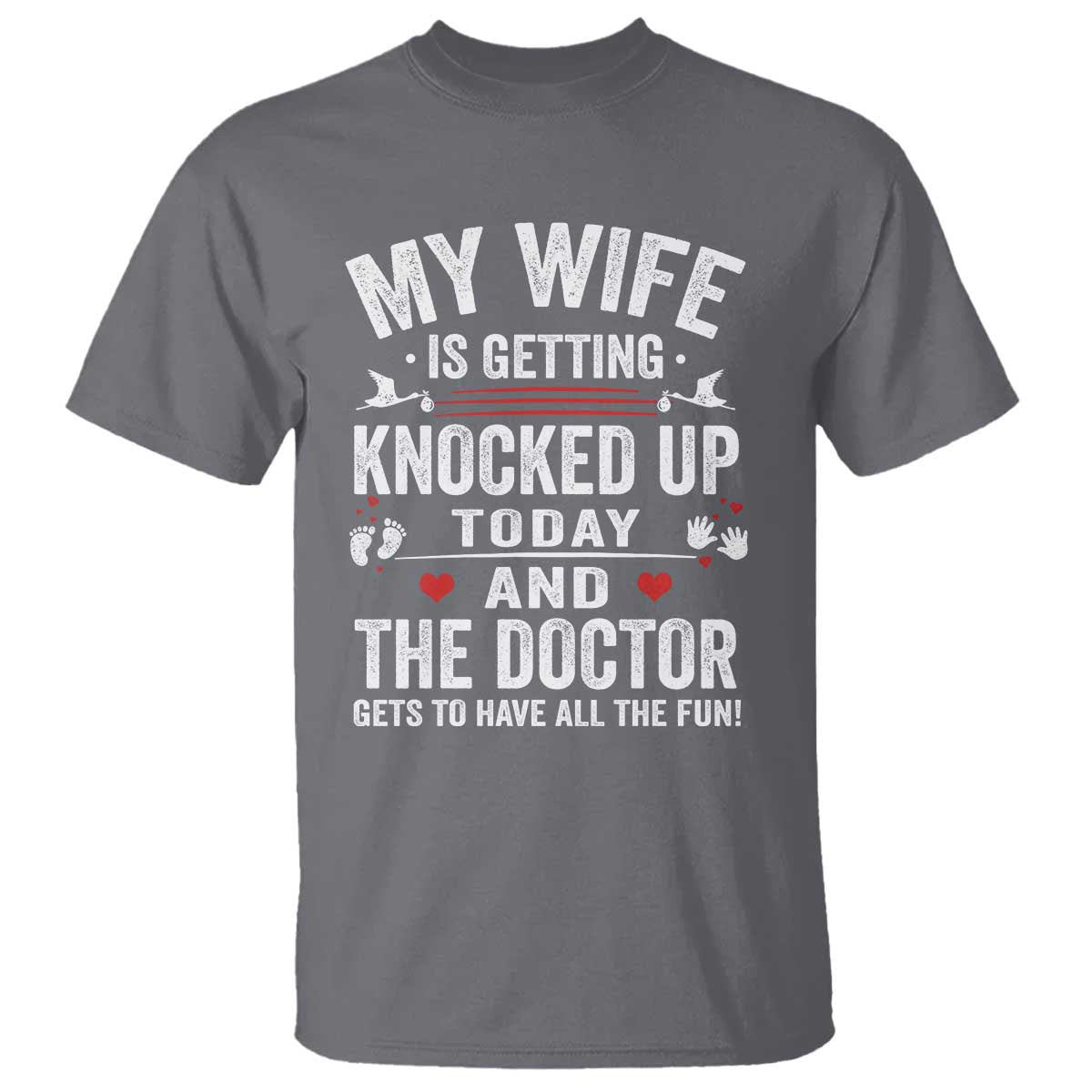 IVF Dad T Shirt Wife Knocked Up For Embryo Transfer Day - Wonder Print Shop