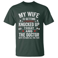 IVF Dad T Shirt Wife Knocked Up For Embryo Transfer Day - Wonder Print Shop