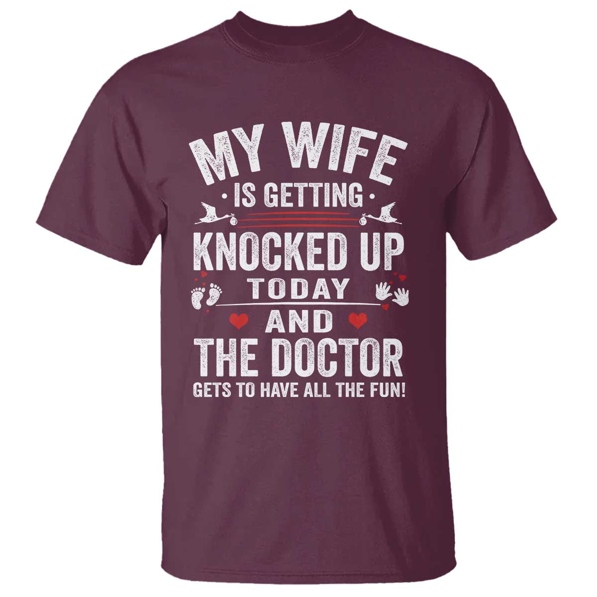 IVF Dad T Shirt Wife Knocked Up For Embryo Transfer Day - Wonder Print Shop