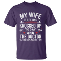 IVF Dad T Shirt Wife Knocked Up For Embryo Transfer Day - Wonder Print Shop
