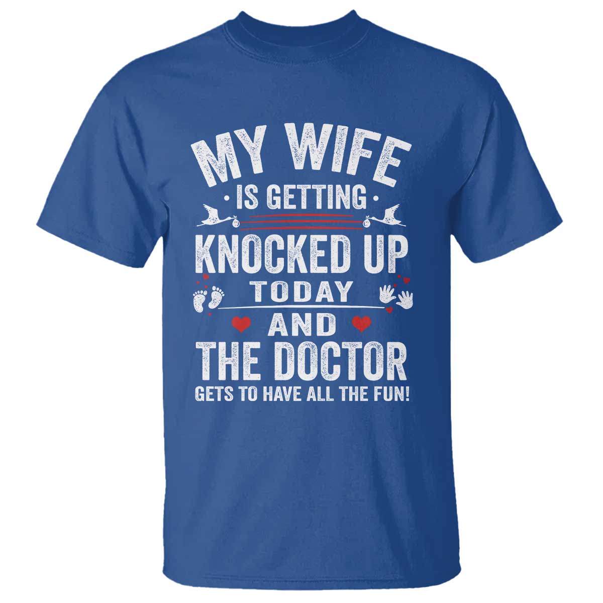 IVF Dad T Shirt Wife Knocked Up For Embryo Transfer Day - Wonder Print Shop