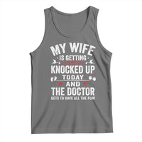 IVF Dad Tank Top Wife Knocked Up For Embryo Transfer Day - Wonder Print Shop