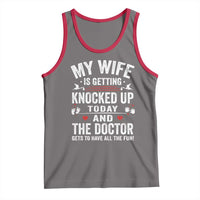 IVF Dad Tank Top Wife Knocked Up For Embryo Transfer Day - Wonder Print Shop