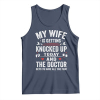 IVF Dad Tank Top Wife Knocked Up For Embryo Transfer Day - Wonder Print Shop