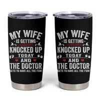 IVF Dad Tumbler Cup Wife Knocked Up For Embryo Transfer Day - Wonder Print Shop