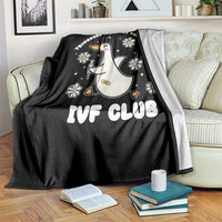 Funny IVF Throw Blanket Triggered Goose On The Loose Infertility Support Gift - Wonder Print Shop