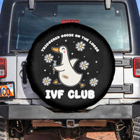 Funny IVF Spare Tire Cover Triggered Goose On The Loose Infertility Support Gift - Wonder Print Shop