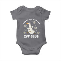 Funny IVF Baby Onesie Triggered Goose On The Loose Infertility Support Gift - Wonder Print Shop