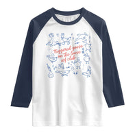 Funny IVF Raglan Shirt Triggered Goose On The Loose Infertility Support - Wonder Print Shop