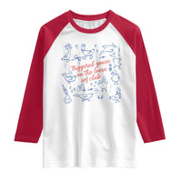 Funny IVF Raglan Shirt Triggered Goose On The Loose Infertility Support - Wonder Print Shop