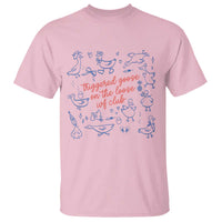 Funny IVF T Shirt Triggered Goose On The Loose Infertility Support - Wonder Print Shop