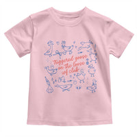 Funny IVF Toddler T Shirt Triggered Goose On The Loose Infertility Support - Wonder Print Shop