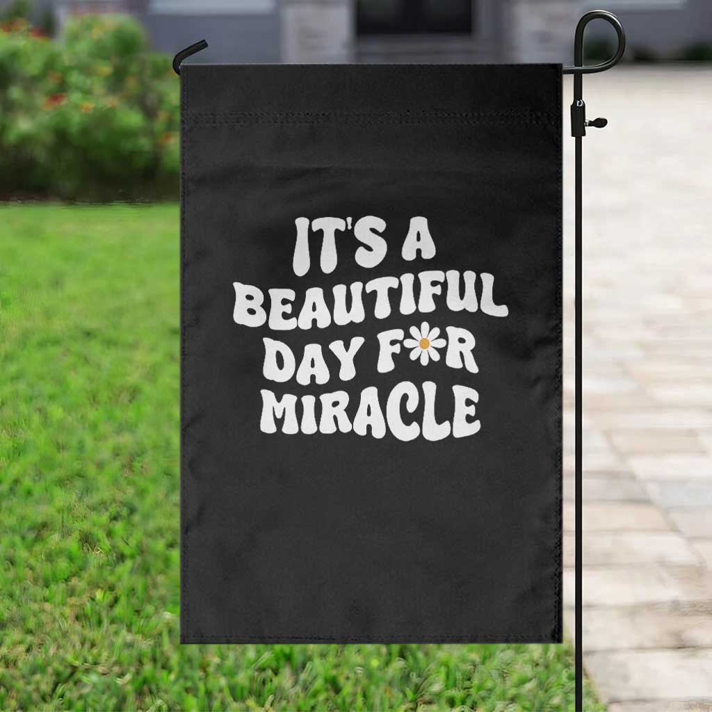IVF Miracle Garden Flag Transfer Day Infertility Support Gift - Wonder Print Shop