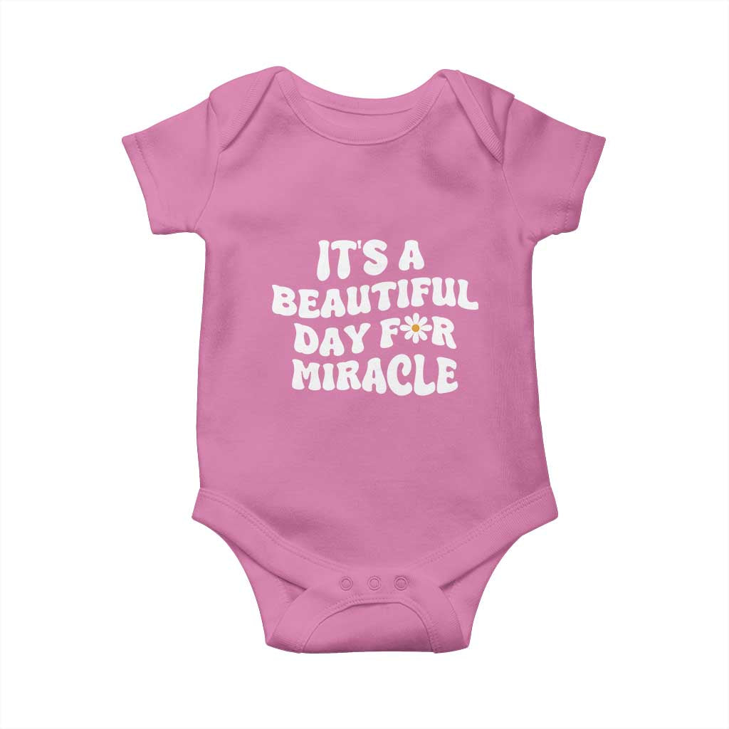 IVF Miracle Baby Onesie Transfer Day Infertility Support Gift - Wonder Print Shop