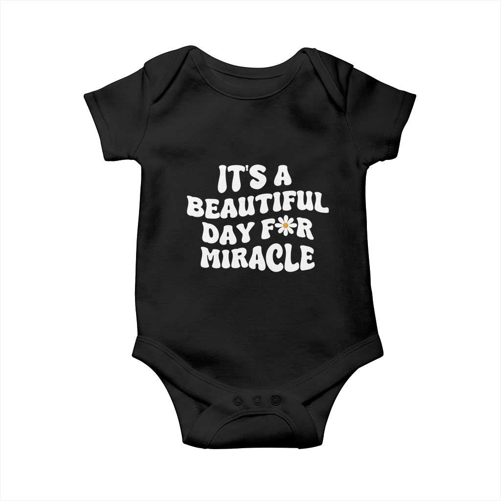 IVF Miracle Baby Onesie Transfer Day Infertility Support Gift - Wonder Print Shop