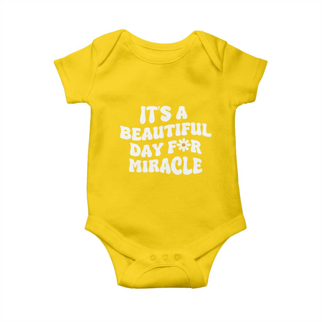 IVF Miracle Baby Onesie Transfer Day Infertility Support Gift - Wonder Print Shop