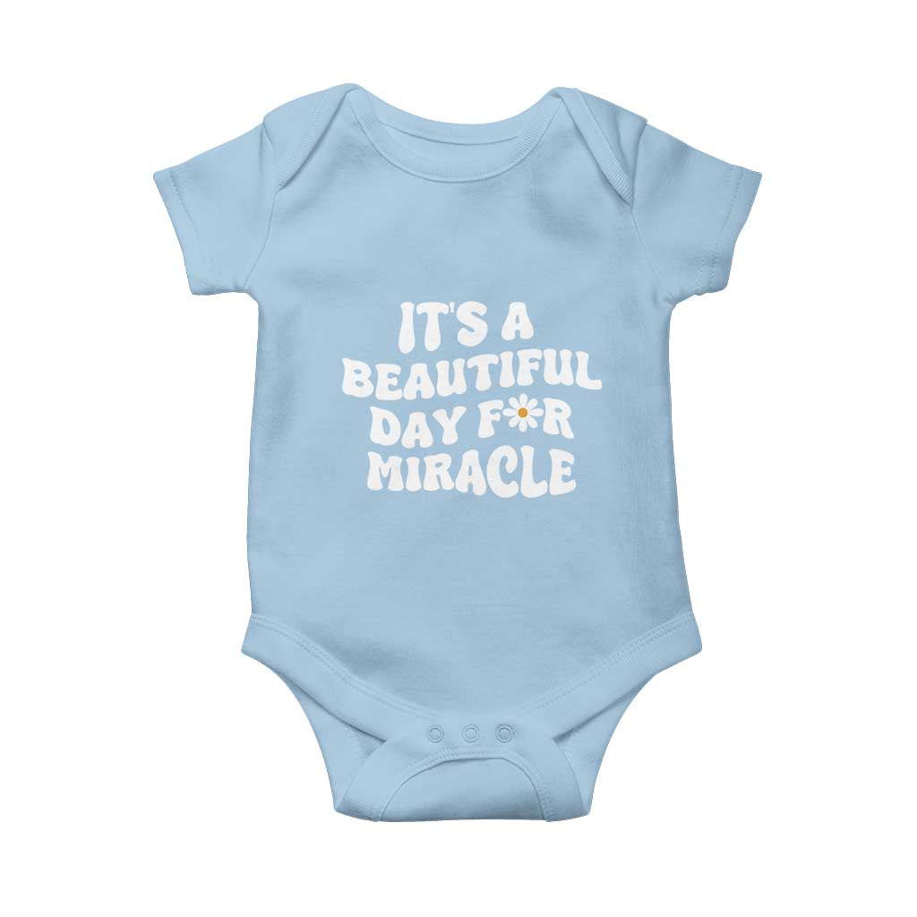 IVF Miracle Baby Onesie Transfer Day Infertility Support Gift - Wonder Print Shop