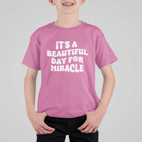 IVF Miracle T Shirt For Kid Transfer Day Infertility Support Gift - Wonder Print Shop
