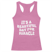 IVF Miracle Racerback Tank Top Transfer Day Infertility Support Gift - Wonder Print Shop