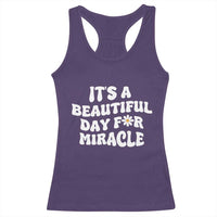 IVF Miracle Racerback Tank Top Transfer Day Infertility Support Gift - Wonder Print Shop