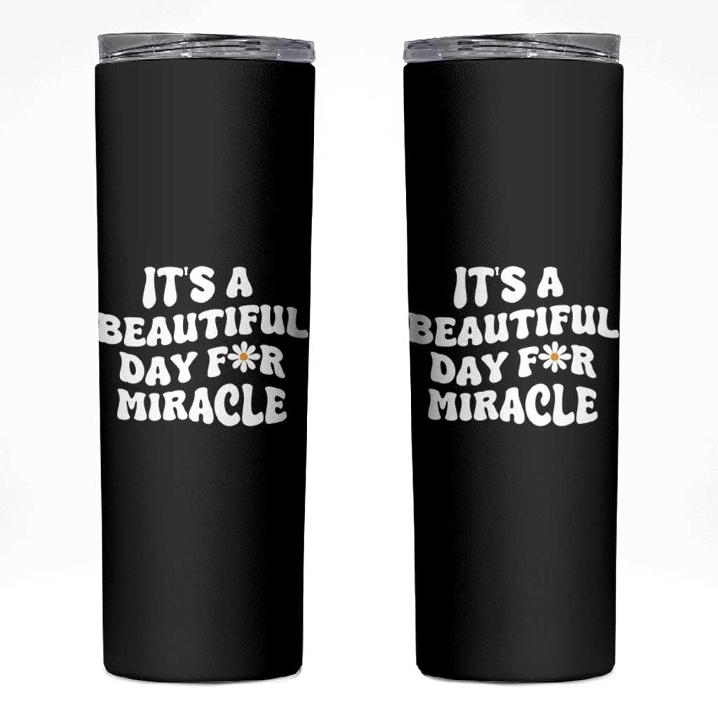 IVF Miracle Skinny Tumbler Transfer Day Infertility Support Gift - Wonder Print Shop