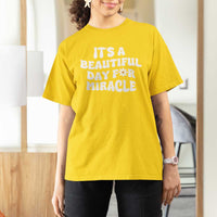 IVF Miracle T Shirt For Women Transfer Day Infertility Support Gift - Wonder Print Shop