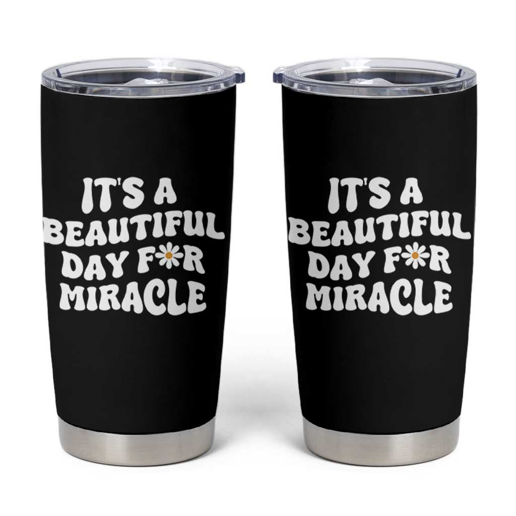 IVF Miracle Tumbler Cup Transfer Day Infertility Support Gift - Wonder Print Shop