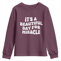 IVF Miracle Youth Sweatshirt Transfer Day Infertility Support Gift - Wonder Print Shop