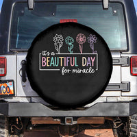 Its a Beautiful Day For IVF Miracle Spare Tire Cover Transfer Day Infertility Support Gift - Wonder Print Shop